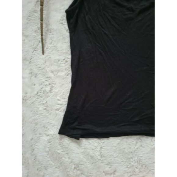 ✨️CL Silence + Noise Black Lace High Collar Keyhole Sleeveless Top Size S - Picture 2 of 9